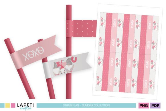 Download Valentines Printable Straw Labels - Premium Resources
